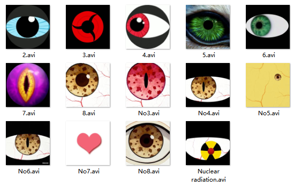 3rd-Gen LCD Eye AVI File