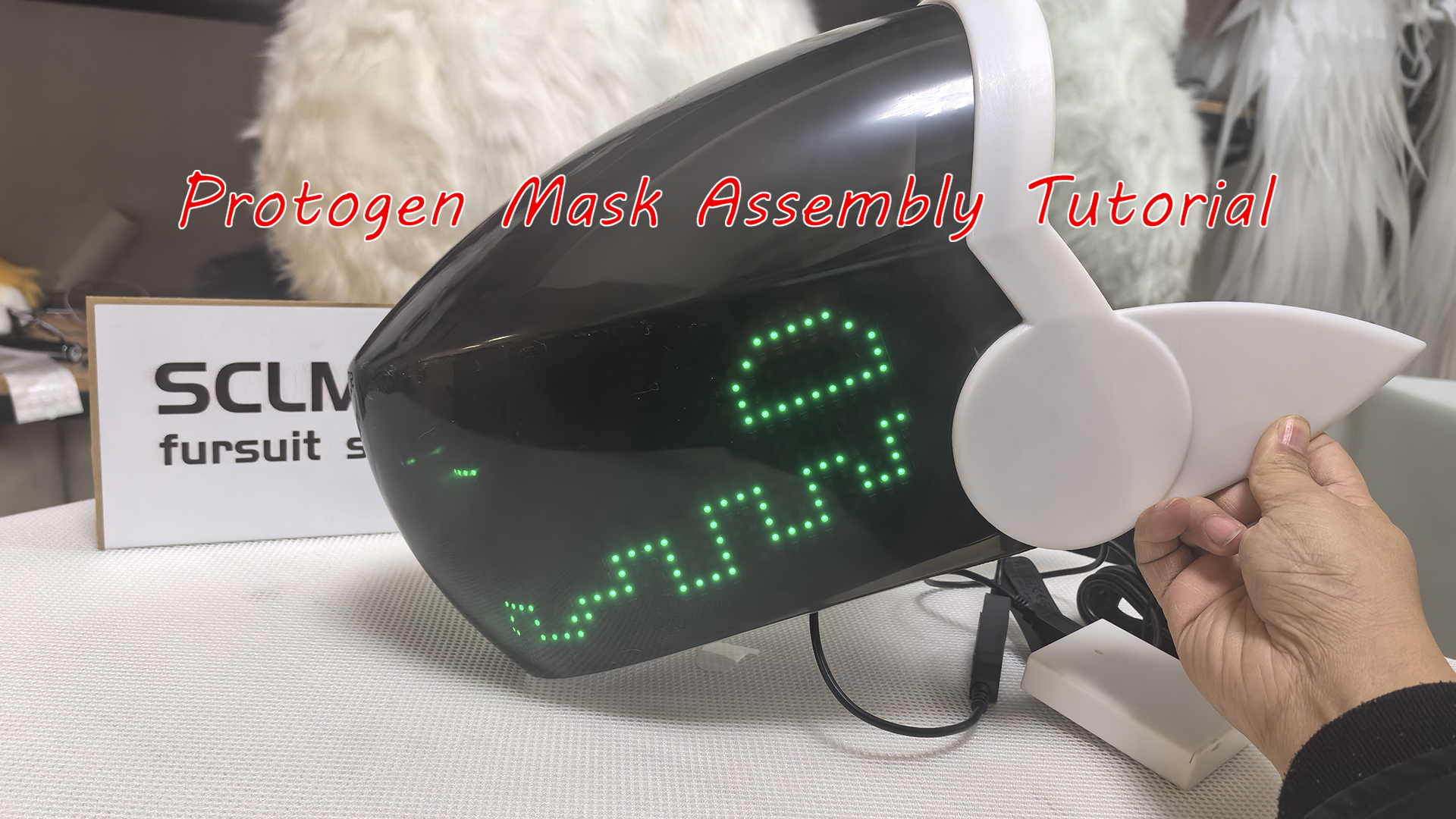Protogen Mask Tutorial Video
