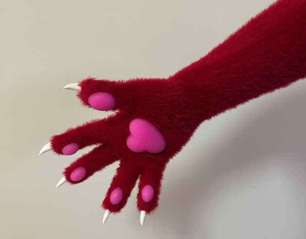 Kigurumi paws Long arms and short arms